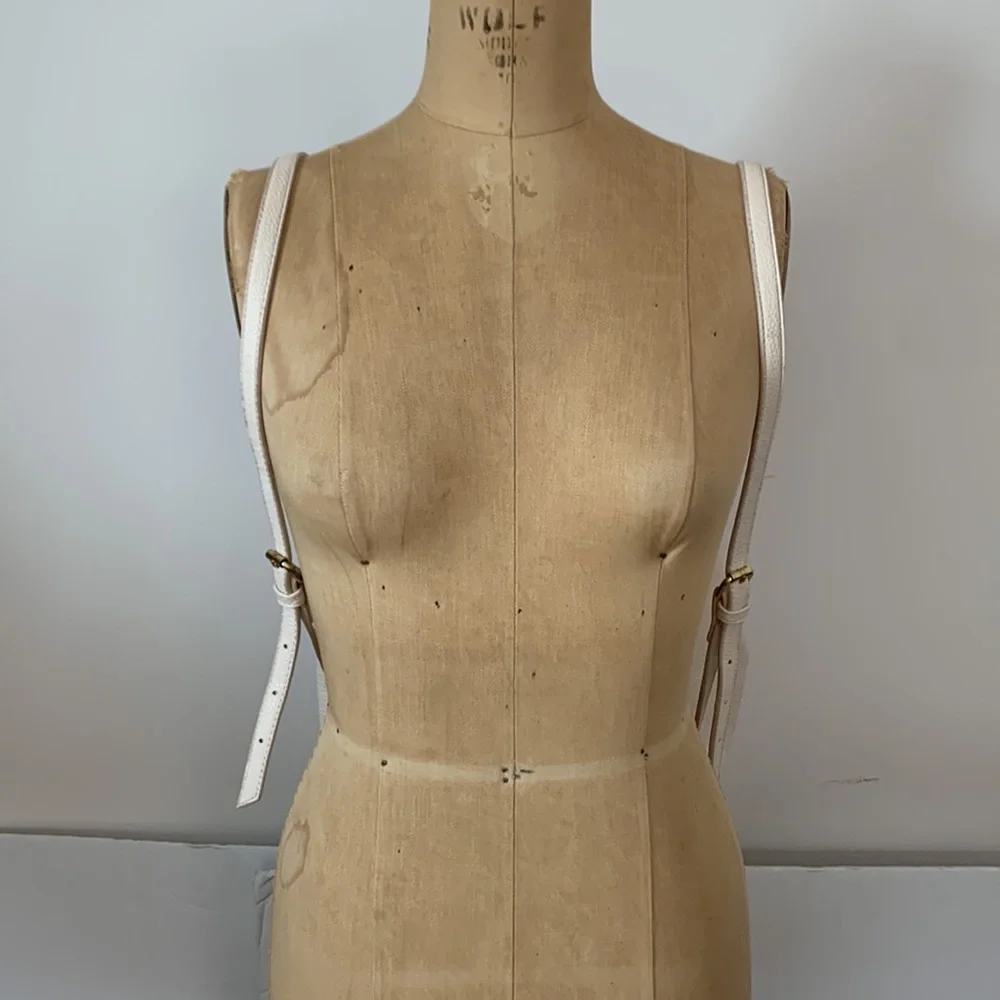 Danielle Nicole backpack off-white vegan faux leather purse - Picture 4 of 12